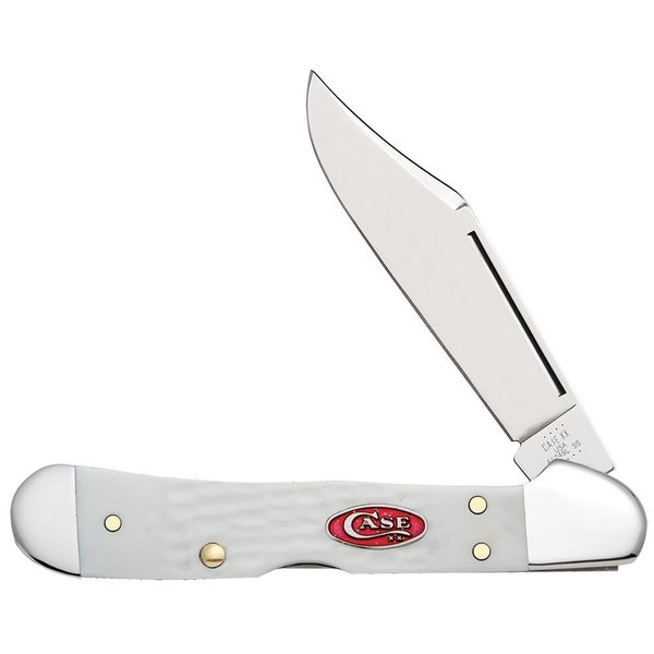 Case Cutlery Knife, Sparxx White Syn. Mini Copperlock 60185
